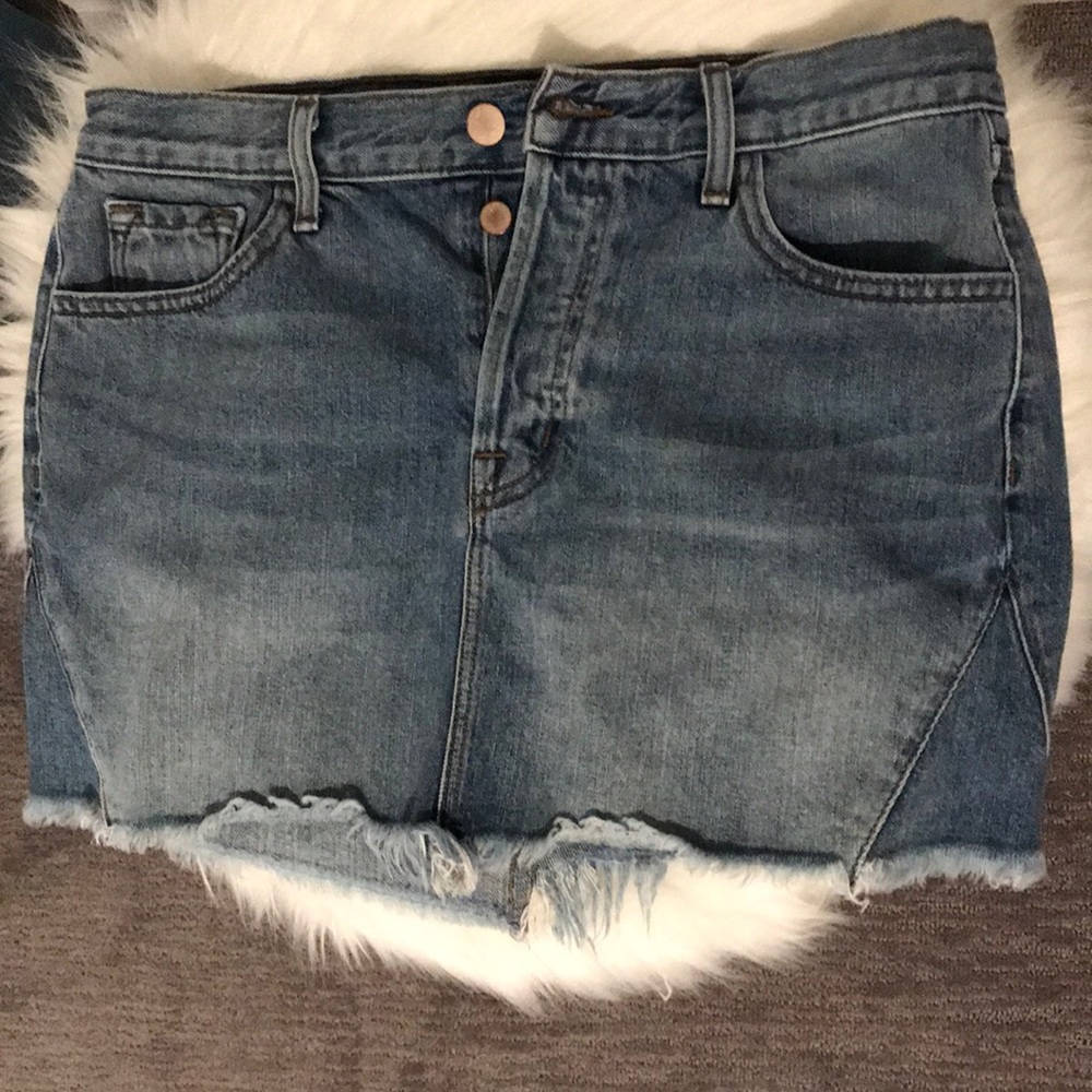 jbrand jean skirt
